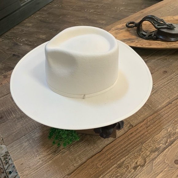 BILLIE-Ivory Ultra Structured Wool Rancher… - Picture 12 of 14